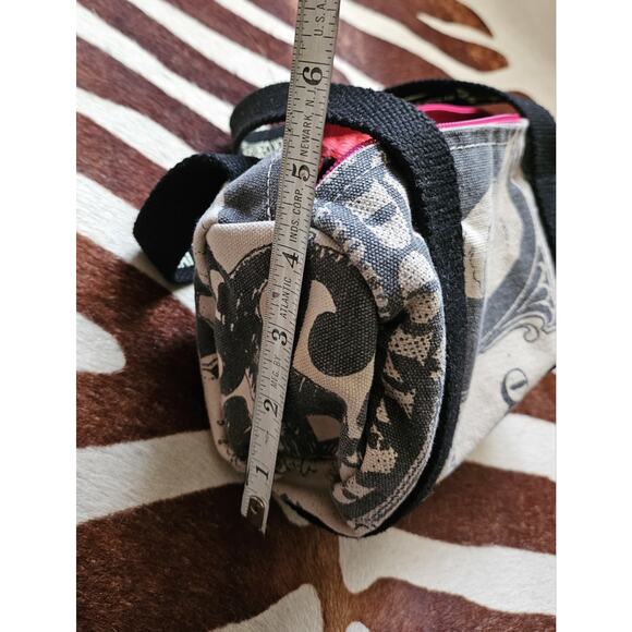 Y2K 2006 Rare Andy Warhol LOOP Dollar NYC Small Duffel Barrel Bag - Picture 11 of 11